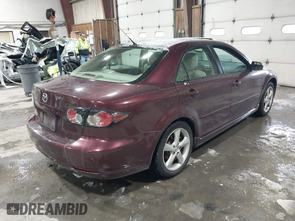 2007 Mazda 6 i Sport VE with VIN 1YVHP80C275M00916, listed as a IAAI auction lot 41604660 with 205,817 mi miles and . Bid and sale history available at carsss.com. Image 4.