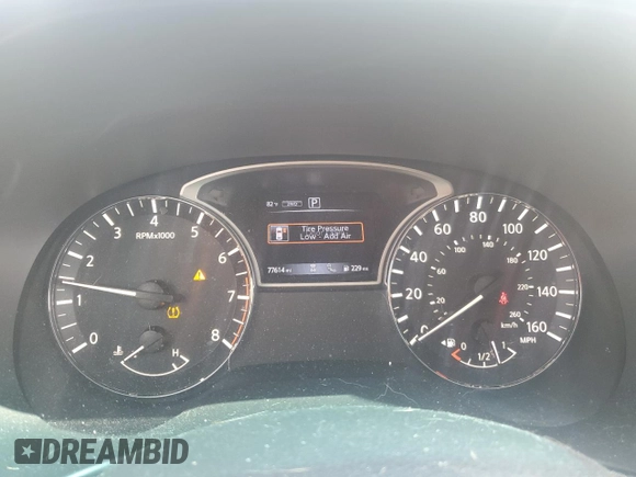 2018 Nissan Pathfinder Platinum with VIN 5N1DR2MM8JC612801, listed as a Copart auction lot 60176455 with 77,614 mi miles and Salvage title. Bid and sale history available at DreamBid. Image 9.