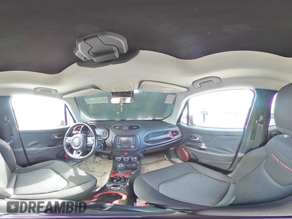2015 Jeep Renegade Trailhawk z VIN ZACCJBCT1FPC41628, wystawiony jako Copart lot #59054825 z przebiegiem 138 053 mil mil oraz Szkoda całkowita • Salvage title. Historia ofert i sprzedaży dostępna na DreamBid. Obrazek 15.