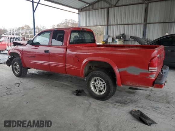 1999 Dodge Dakota SLT with VIN 1B7GG22Y5XS276472, listed as a Copart auction lot 85417774 with 264,833 mi miles and Salvage Title. Bid and sale history available at DreamBid. Image 2.