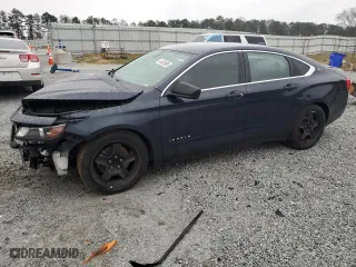 2016 Chevrolet Impala LS with VIN 1G11Z5SA3GU114972, listed as a Copart auction lot 44808895 with 165,687 mi miles and Salvage Title. Bid and sale history available at carsss.com. Image 1.