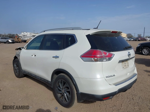 2015 Nissan Rogue S with VIN 5N1AT2MT5FC798347, listed as a IAAI auction lot 41735126 with 76,430 mi miles. Bid and sale history available at carsss.com. Image 3.