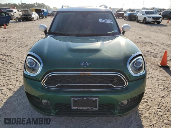 2020 MINI Countryman Cooper S with VIN WMZYW7C0XL3L62765, listed as a Copart auction lot 71607284 with 19,835 mi miles and Salvage Title. Bid and sale history available at carsss.com. Image 5.