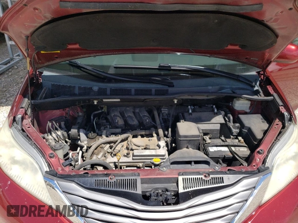 2011 Toyota Sienna XLE AAS with VIN 5TDYK3DC4BS095486, listed as a Copart auction lot 60629475 with 232,462 mi miles and Salvage title. Bid and sale history available at DreamBid. Image 12.