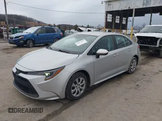 2022 Toyota Corolla LE with VIN 5YFEPMAE2NP327306, listed as a IAAI auction lot 41672881 with 38,791 mi miles and . Bid and sale history available at DreamBid. Image 2.