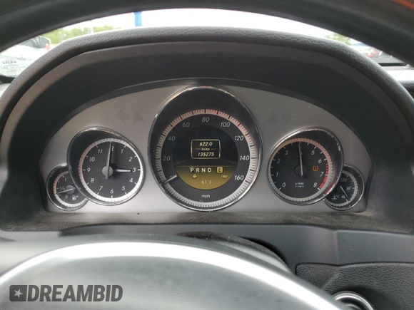 2012 Mercedes-Benz E 350 with VIN WDDKJ5KB8CF142816, listed as a Copart auction lot 58254635 with 135,275 mi miles and Clean title. Bid and sale history available at DreamBid. Image 9.