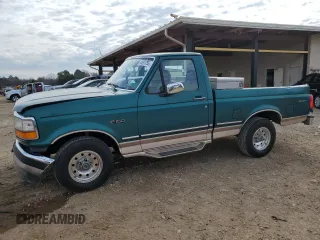 1996 Ford F-150 Special with VIN 1FTEF15N9TNA18714, listed as a Copart auction lot 44591755 with 136,243 mi miles and Salvage Title. Bid and sale history available at carsss.com. Image 1.