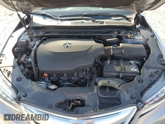 2016 Acura TLX V6 with VIN 19UUB2F30GA003687, listed as a Copart auction lot 50521615 with 64,199 mi miles and Salvage Title. Bid and sale history available at carsss.com. Image 12.