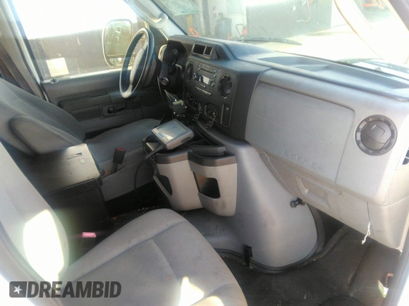 2013 Ford Econoline Cargo Super Duty Commercial with VIN 1FTSE3EL3DDA30378, listed as a IAAI auction lot 42064788 with 285,473 mi miles and . Bid and sale history available at carsss.com. Image 5.