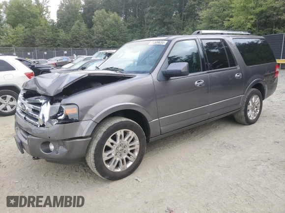 2014 Ford Expedition EL Limited with VIN 1FMJK2A5XEEF59047, listed as a Copart auction lot 71309634 with 175,813 mi miles and Salvage Title. Bid and sale history available at carsss.com. Image 1.