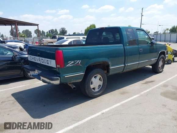 1997 Chevrolet Silverado 1500 with VIN 2GCEK19R0V1222296, listed as a IAAI auction lot 42195350 with 358,885 mi miles and . Bid and sale history available at DreamBid. Image 4.