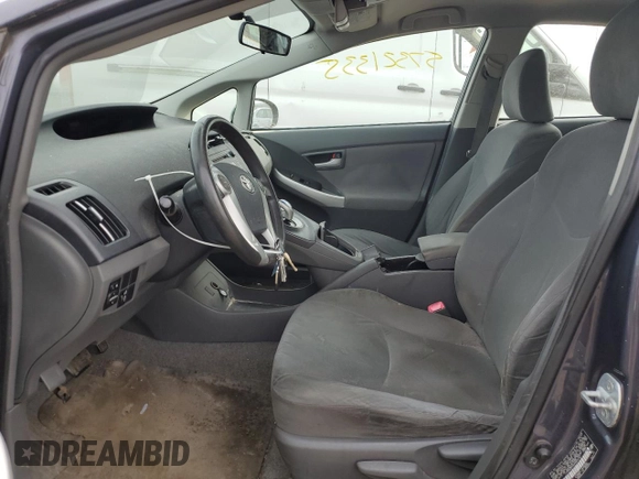 2010 Toyota Prius II z VIN JTDKN3DU6A0004161, wystawiony jako Copart lot #57321335 z przebiegiem Nie podano mil oraz Szkoda całkowita • Salvage title. Historia ofert i sprzedaży dostępna na DreamBid. Obrazek 7.