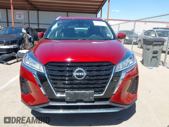 2023 Nissan Kicks SV with VIN 3N1CP5CVXPL514953, listed as a IAAI auction lot 42152057 with 7,909 mi miles and . Bid and sale history available at DreamBid. Image 13.