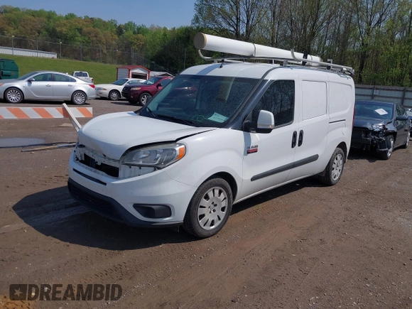 2016 Ram ProMaster City Cargo Tradesman SLT with VIN ZFBERFBT6G6A98986, listed as a IAAI auction lot 41995554 with 159,145 mi miles and . Bid and sale history available at DreamBid. Image 17.