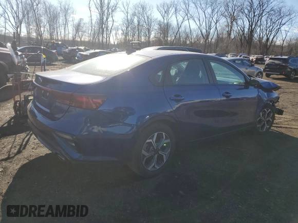 2021 Kia Forte LXS with VIN 3KPF24ADXME314152, listed as a Copart auction lot 86689324 with 76,565 mi miles and Salvage Title. Bid and sale history available at carsss.com. Image 3.