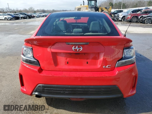 2014 Scion tC with VIN JTKJF5C76E3074921, listed as a Copart auction lot 43088455 with 230,589 mi miles and Salvage Title. Bid and sale history available at carsss.com. Image 6.