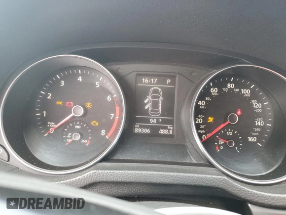 2016 Volkswagen Passat 1.8T R-Line w/Comfort Pkg with VIN 1VWAS7A36GC045076, listed as a Copart auction lot 71156064 with 89,306 mi miles and Salvage Title. Bid and sale history available at carsss.com. Image 9.
