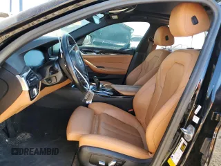 2020 BMW 5 Series 530i with VIN WBAJR3C00LWW66751, listed as a Copart auction lot 88916895 with 38,256 mi miles and Salvage Title. Bid and sale history available at DreamBid. Image 7.