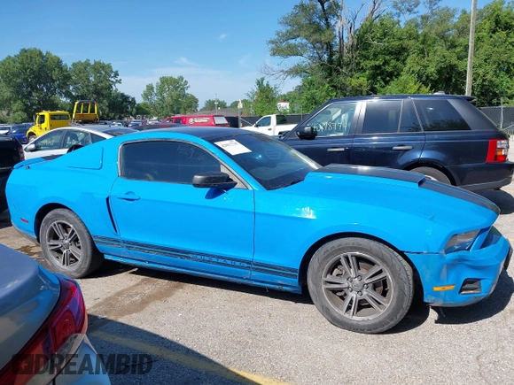 2012 Ford Mustang Premium with VIN 1ZVBP8AM2C5257752, listed as a IAAI auction lot 42817735 with 128,015 mi miles and . Bid and sale history available at DreamBid. Image 14.