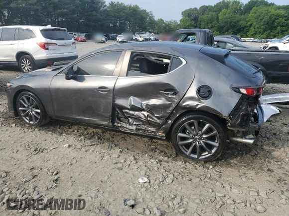 2019 Mazda 3 with VIN JM1BPAJMXK1119912, listed as a Copart auction lot 59708825 with 50,459 mi miles and Salvage title. Bid and sale history available at DreamBid. Image 2.