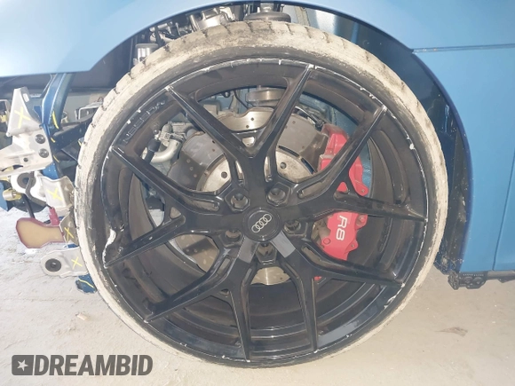 2023 Audi R8 performance quattro with VIN WUACEAFX5P7902124, listed as a IAAI auction lot 41426635 with 3,438 mi miles and . Bid and sale history available at DreamBid. Image 18.