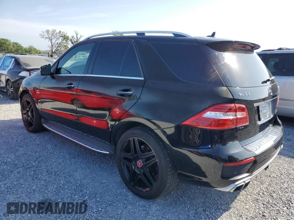 2015 Mercedes-Benz M ML 63 AMG with VIN 4JGDA7EB6FA469397, listed as a Copart auction lot 51274585 with 141,947 mi miles and Clean Title. Bid and sale history available at carsss.com. Image 2.