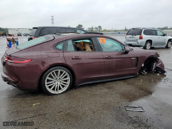 2018 Porsche Panamera 4 E-Hybrid with VIN WP0AE2A72JL176870, listed as a Copart auction lot 68290623 with 0 mi miles and Non Repairable. Bid and sale history available at carsss.com. Image 3.
