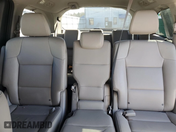 2014 Honda Odyssey Touring with VIN 5FNRL5H96EB061876, listed as a Copart auction lot 49759935 with 132,591 mi miles and Salvage Title. Bid and sale history available at DreamBid. Image 10.