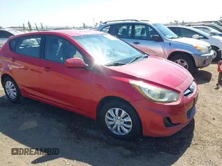 2012 Hyundai Accent GS with VIN KMHCT5AE2CU022389, listed as a IAAI auction lot 42654503 with 91,439 mi miles and . Bid and sale history available at DreamBid. Image 1.
