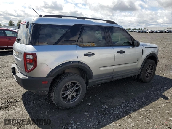 2021 Ford Bronco Sport Big Bend with VIN 3FMCR9B66MRA84822, listed as a Copart auction lot 54583725 with 67,813 mi miles and Salvage title. Bid and sale history available at DreamBid. Image 3.