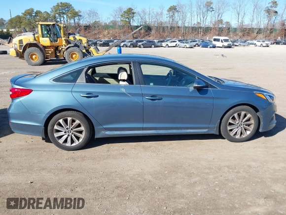 2017 Hyundai Sonata Sport with VIN 5NPE34AF5HH454752, listed as a IAAI auction lot 41651338 with 51,524 mi miles and . Bid and sale history available at DreamBid. Image 13.
