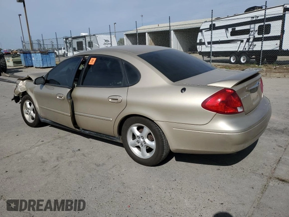 2000 Ford Taurus SES with VIN 1FAFP55S5YG260724, listed as a Copart auction lot 53583535 with Not Provided miles and Salvage Title. Bid and sale history available at DreamBid. Image 2.