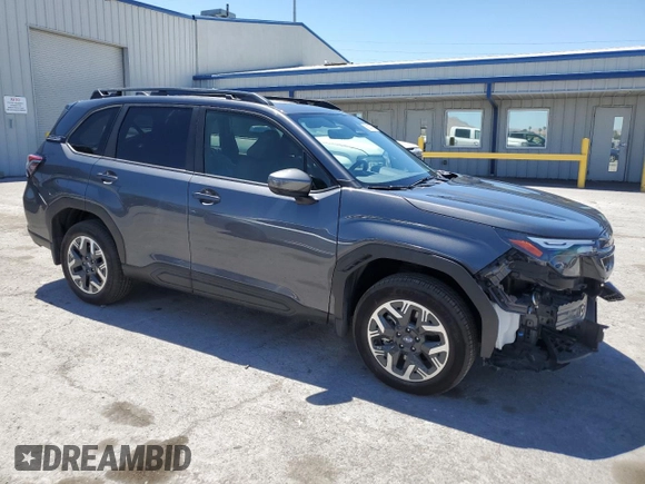 2025 Subaru Forester Premium с VIN JF2SLDBC7SH442858, выставлен на аукционе Copart как лот 59335765 с пробегом 2 555 миль миль и Списание • Salvage title. История ставок и продаж доступна на DreamBid. Изображение 4.