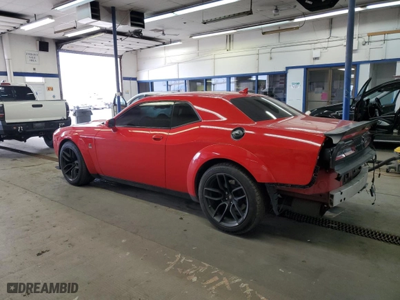 2020 Dodge Challenger R/T Scat Pack with VIN 2C3CDZFJ8LH121157, listed as a Copart auction lot 49254305 with 53,256 mi miles and Salvage Title. Bid and sale history available at carsss.com. Image 2.