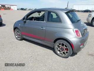2012 FIAT 500 Sport with VIN 3C3CFFBR4CT303823, listed as a IAAI auction lot 42349347 with 145,773 mi miles and . Bid and sale history available at DreamBid. Image 3.