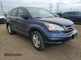 2011 Honda CR-V EX-L with VIN 5J6RE4H74BL024850, listed as a Copart auction lot 49392135 with 159,264 mi miles and Salvage Title. Bid and sale history available at carsss.com. Image 4.