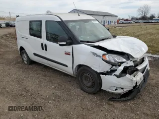 2018 Ram ProMaster City Cargo Van Tradesman with VIN ZFBERFAB5J6J63033, listed as a Copart auction lot 49793255 with 81,614 mi miles and Salvage Title. Bid and sale history available at carsss.com. Image 4.