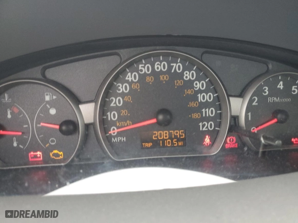 2003 Saturn ION with VIN 1G8AZ52F23Z164837, listed as a Copart auction lot 44031565 with 208,795 mi miles and Salvage Title. Bid and sale history available at carsss.com. Image 9.