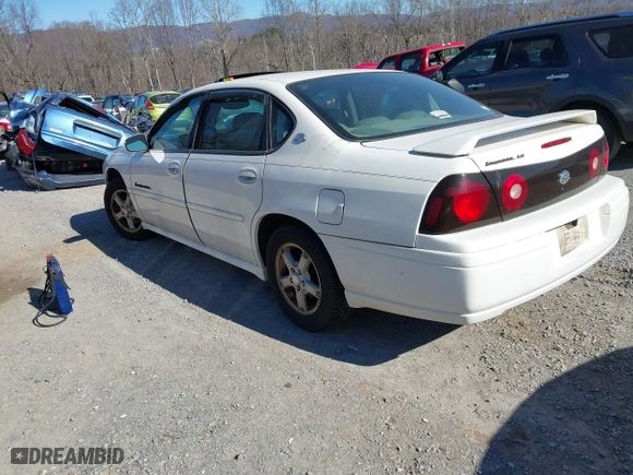 2004 Chevrolet Impala LS with VIN 2G1WH52K349239433, listed as a IAAI auction lot 41856627 with 1 mi miles. Bid and sale history available at carsss.com. Image 3.