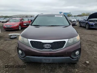 2011 Kia Sorento LX with VIN 5XYKT4A16BG166437, listed as a Copart auction lot 54085565 with 267,364 mi miles and Clean Title. Bid and sale history available at carsss.com. Image 5.