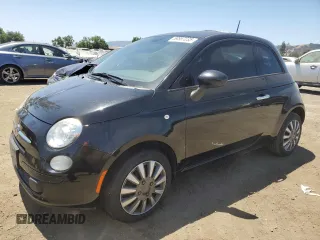 2015 FIAT 500 Pop z VIN 3C3CFFAR8FT657611, wystawiony jako Copart lot #59557235 z przebiegiem 146 754 mil mil oraz Szkoda całkowita • Salvage title. Historia ofert i sprzedaży dostępna na DreamBid. Obrazek 1.