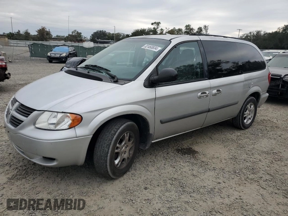2005 Dodge Caravan with VIN 1D4GP24RX5B110826, listed as a Copart auction lot 82460834 with 157,308 mi miles and Salvage Title. Bid and sale history available at carsss.com. Image 1.