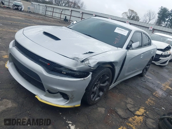 2019 Dodge Charger R/T with VIN 2C3CDXCTXKH757197, listed as a IAAI auction lot 41860544 with 98,820 mi miles and . Bid and sale history available at DreamBid. Image 2.