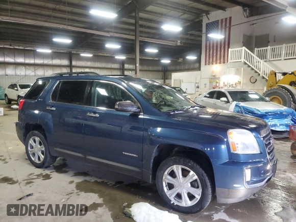 2017 GMC Terrain SLE with VIN 2GKFLTE38H6253449, listed as a Copart auction lot 44912615 with 164,449 mi miles and Clean Title. Bid and sale history available at carsss.com. Image 4.