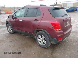 2017 Chevrolet Trax LT with VIN 3GNCJLSB3HL159787, listed as a IAAI auction lot 41450041 with 147,972 mi miles. Bid and sale history available at carsss.com. Image 3.