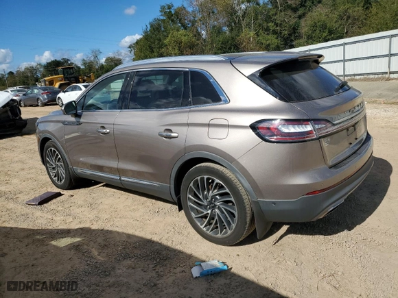 2019 Lincoln Nautilus Reserve with VIN 2LMPJ6LP3KBL58265, listed as a Copart auction lot 81625854 with 35,744 mi miles and Salvage Title. Bid and sale history available at carsss.com. Image 2.