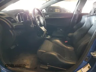 2011 Mitsubishi Lancer Evolution MR with VIN JA32W5FV0BU011274, listed as a Copart auction lot 51160405 with 142,818 mi miles and Salvage Title. Bid and sale history available at carsss.com. Image 7.