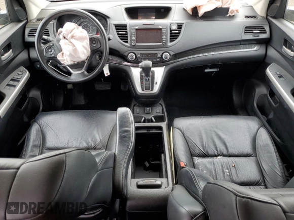 2012 Honda CR-V EX-L with VIN 5J6RM4H73CL048416, listed as a Copart auction lot 61410265 with 107,160 mi miles and Salvage title. Bid and sale history available at DreamBid. Image 8.