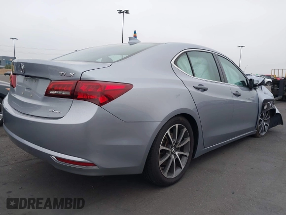 2015 Acura TLX Technology with VIN 19UUB3F58FA007380, listed as a IAAI auction lot 42163931 with Not provided miles and . Bid and sale history available at DreamBid. Image 4.