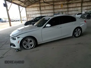 2018 BMW 3 Series 330i with VIN WBA8B9G51JNV00057, listed as a Copart auction lot 64818455 with 73,349 mi miles and Salvage title. Bid and sale history available at DreamBid. Image 1.